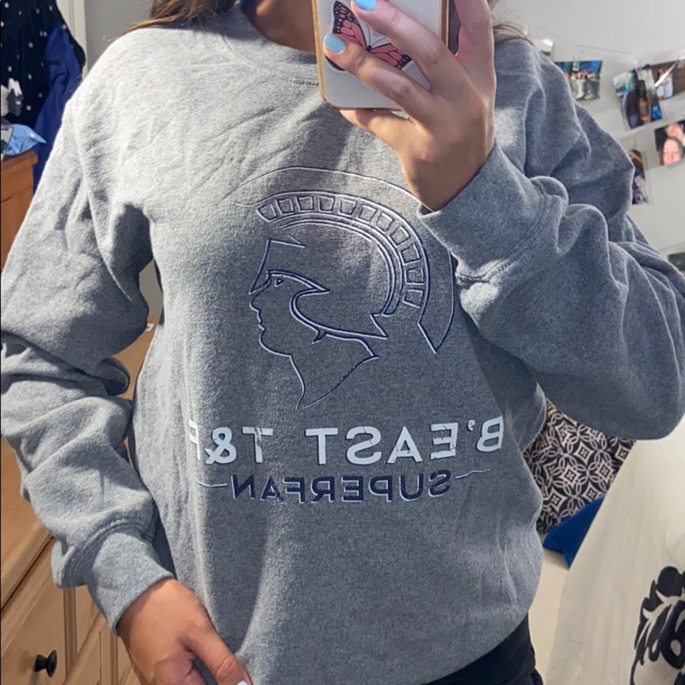 Gray Crewneck